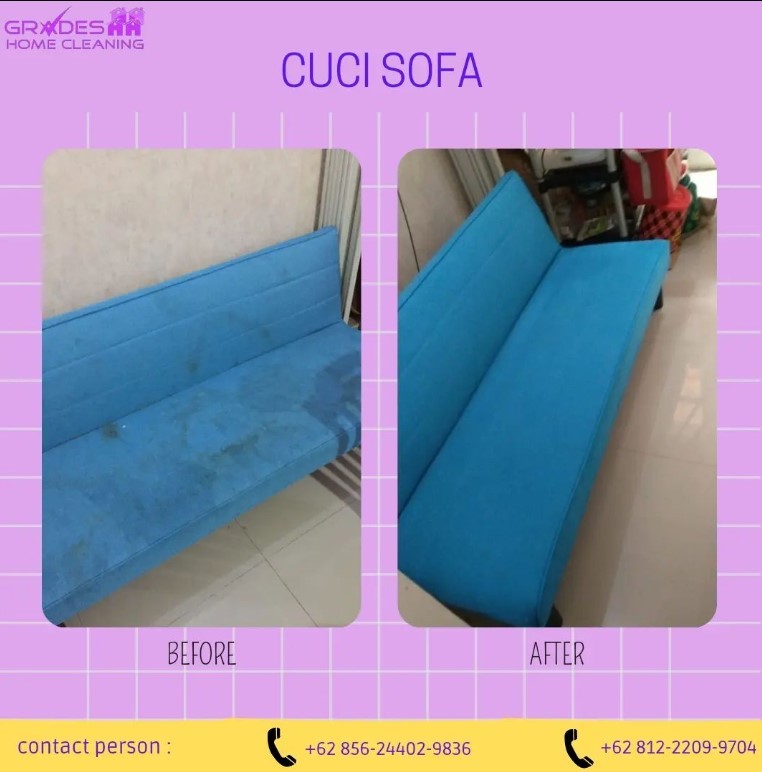 cara menjaga kebersihan sofa