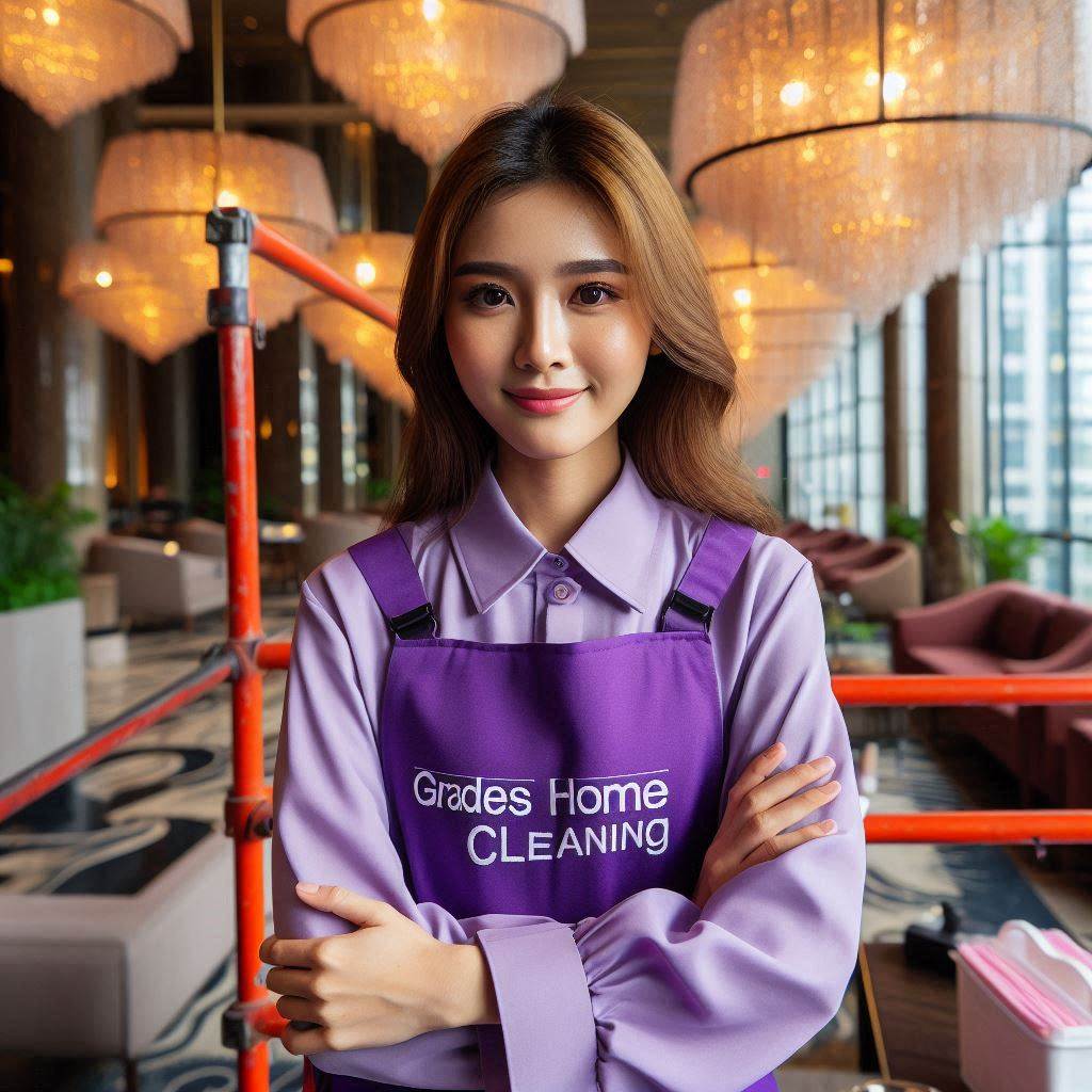 cuci lampu hias malang