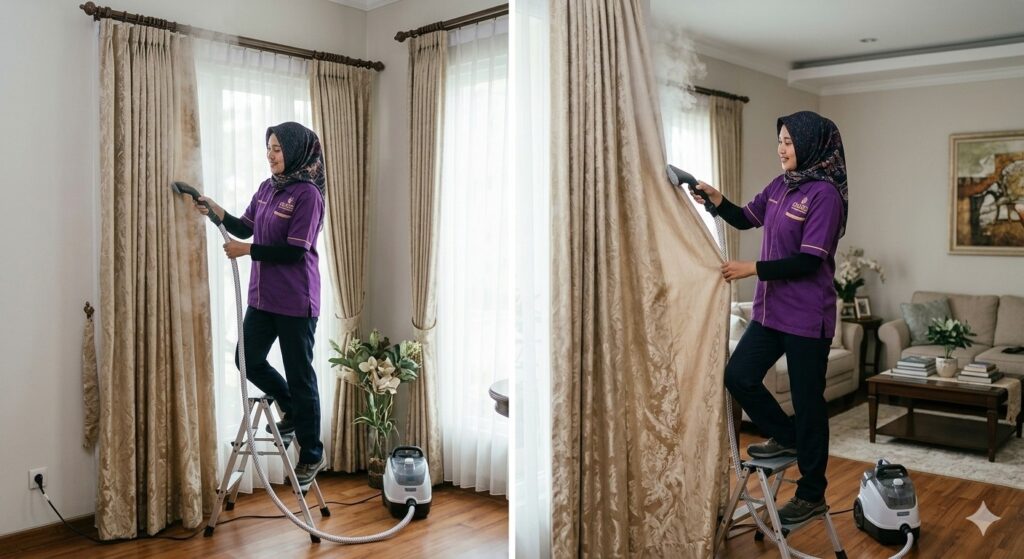 cuci gorden karawang