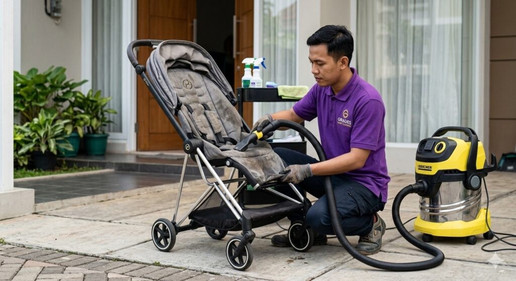 cuci stroller karawang