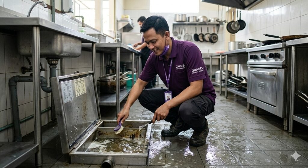 jasa bersih grease trap Denpasar